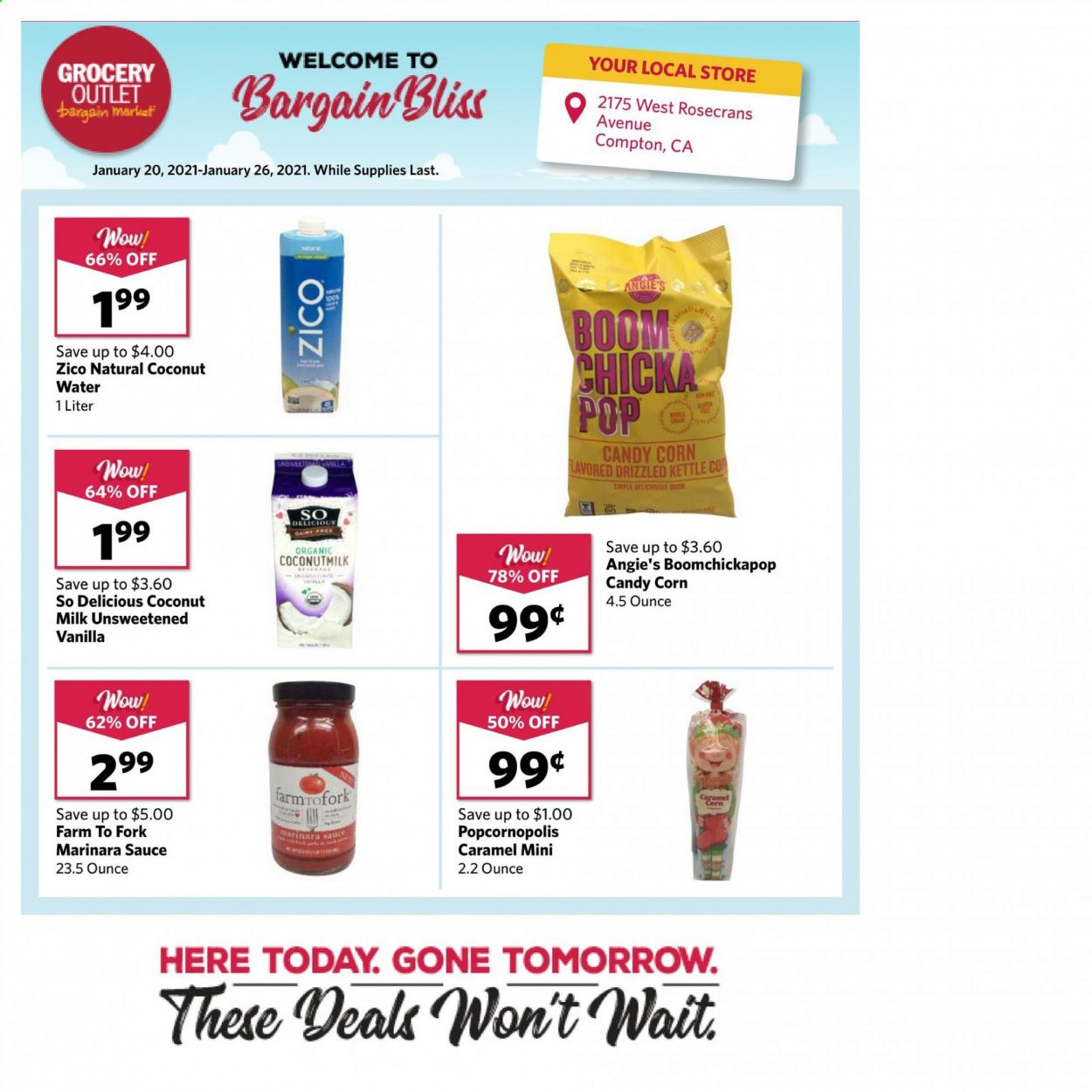 Grocery Outlet Weekly Ad Flyer January 20 to January 26