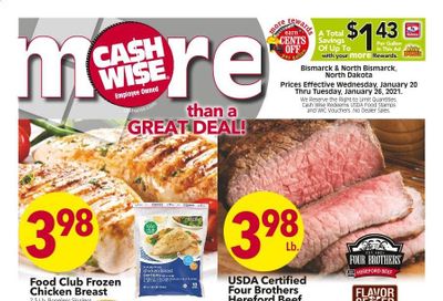 Cash Wise (MN, ND) Weekly Ad Flyer January 20 to January 26