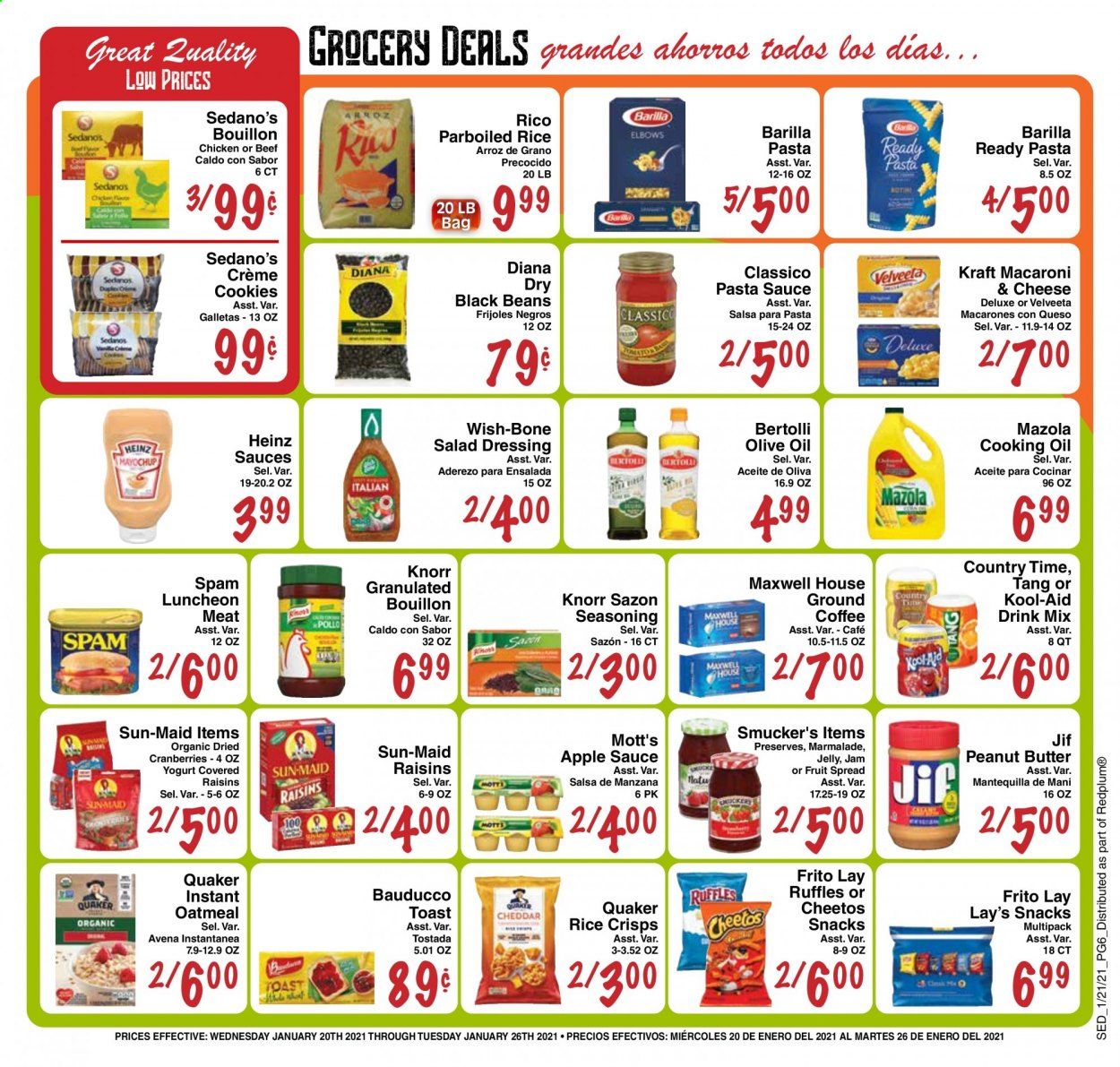 Sedano's (FL) Weekly Ad Flyer January 20 to January 26