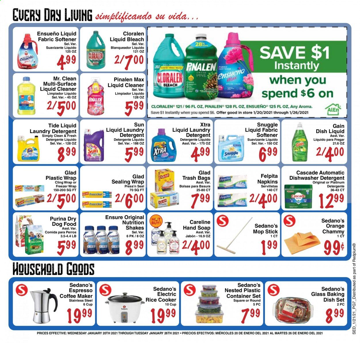 Sedano's (FL) Weekly Ad Flyer January 20 to January 26