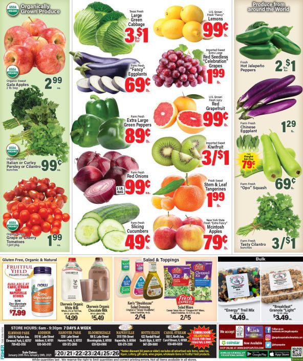 Angelo Caputo's Weekly Ad Flyer January 20 to January 26, 2021