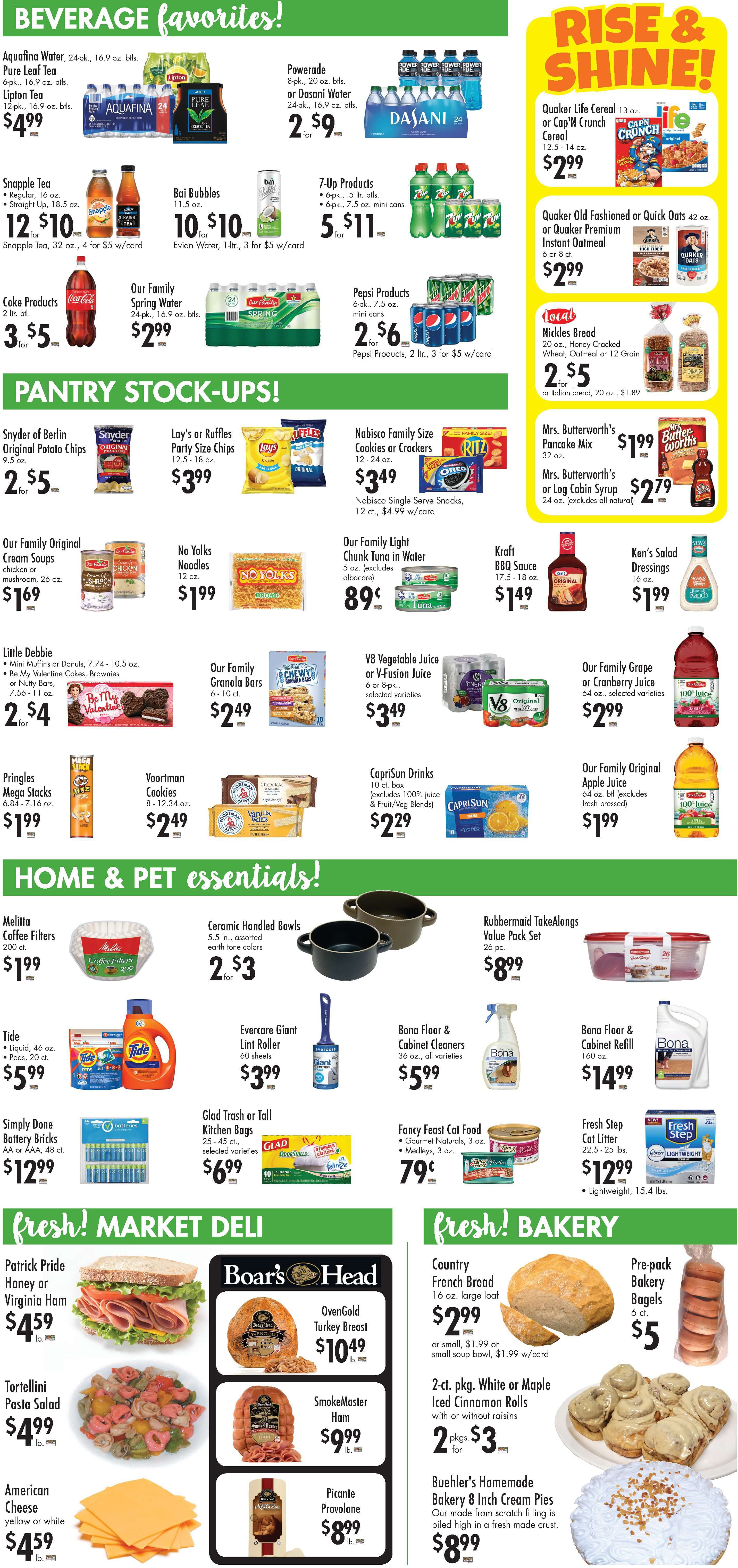 Buehler's Fresh Foods Weekly Ad Flyer January 20 to January 26, 2021