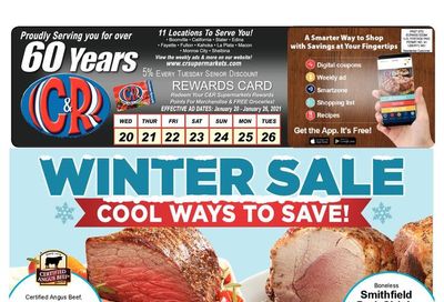 C&R Market Weekly Ad Flyer January 20 to January 26, 2021