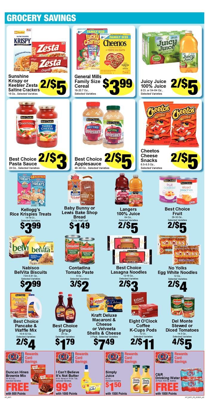 C&R Market Weekly Ad Flyer January 20 to January 26, 2021