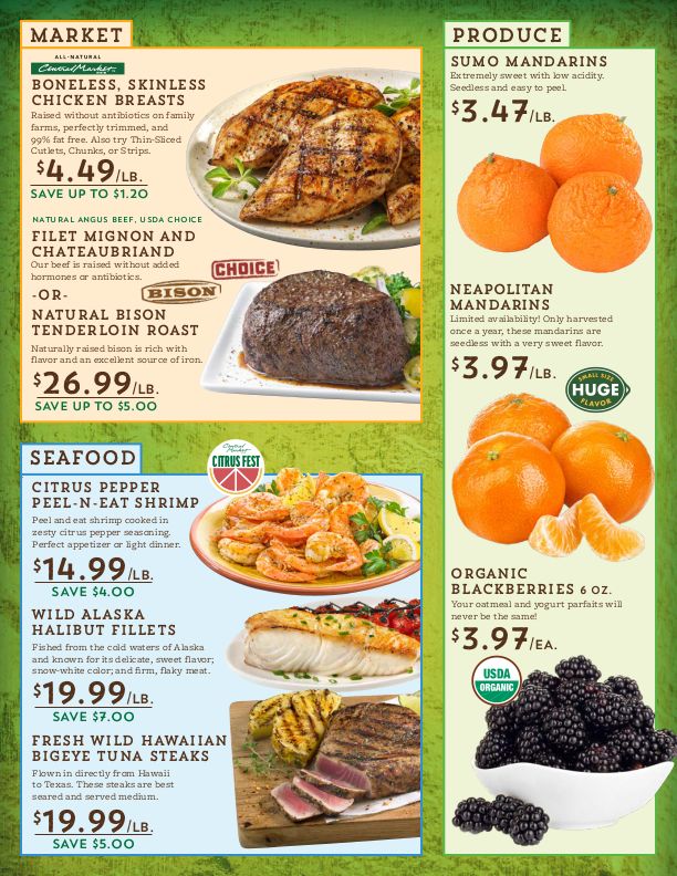 Central Market Weekly Ad Flyer January 20 to January 26, 2021