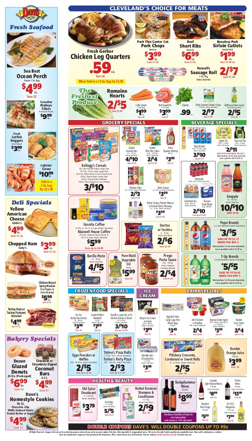 Dave's Markets Weekly Ad Flyer January 20 to January 26, 2021