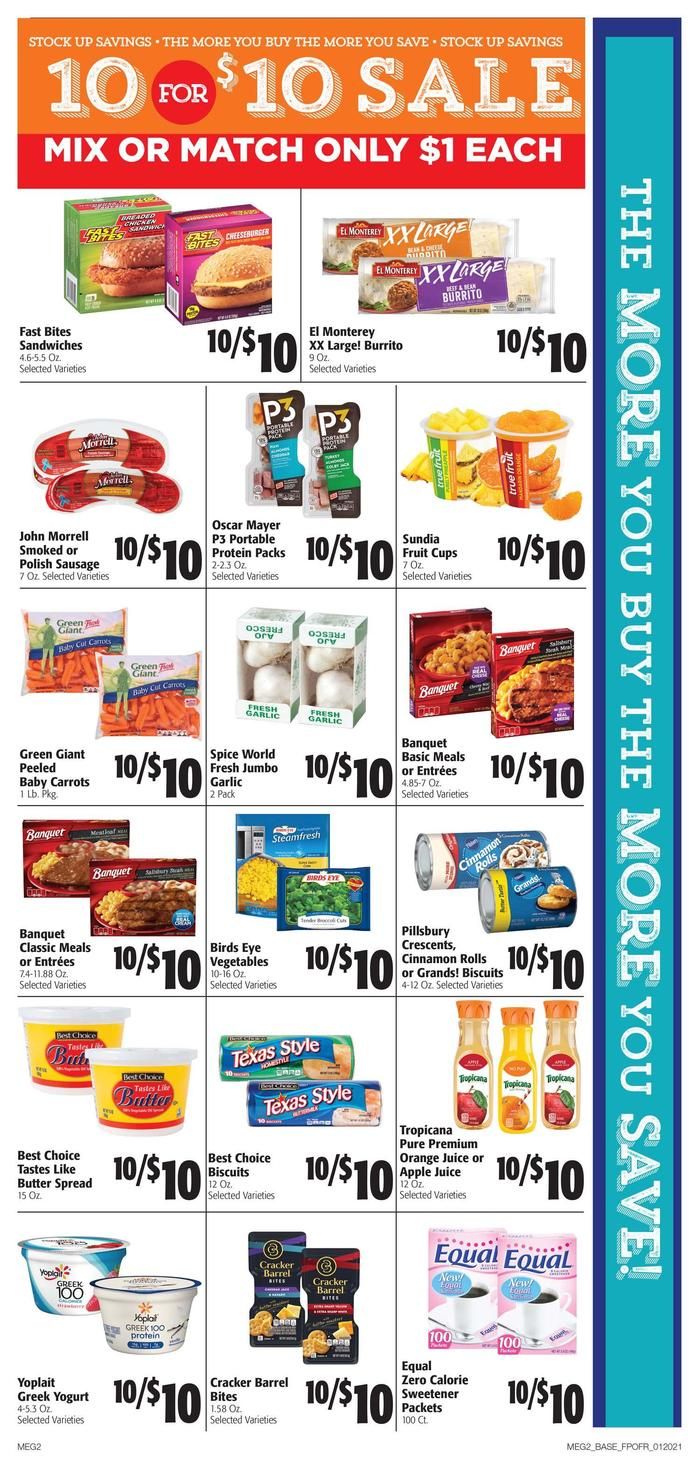 E.W. James & Sons Weekly Ad Flyer January 20 to January 26, 2021