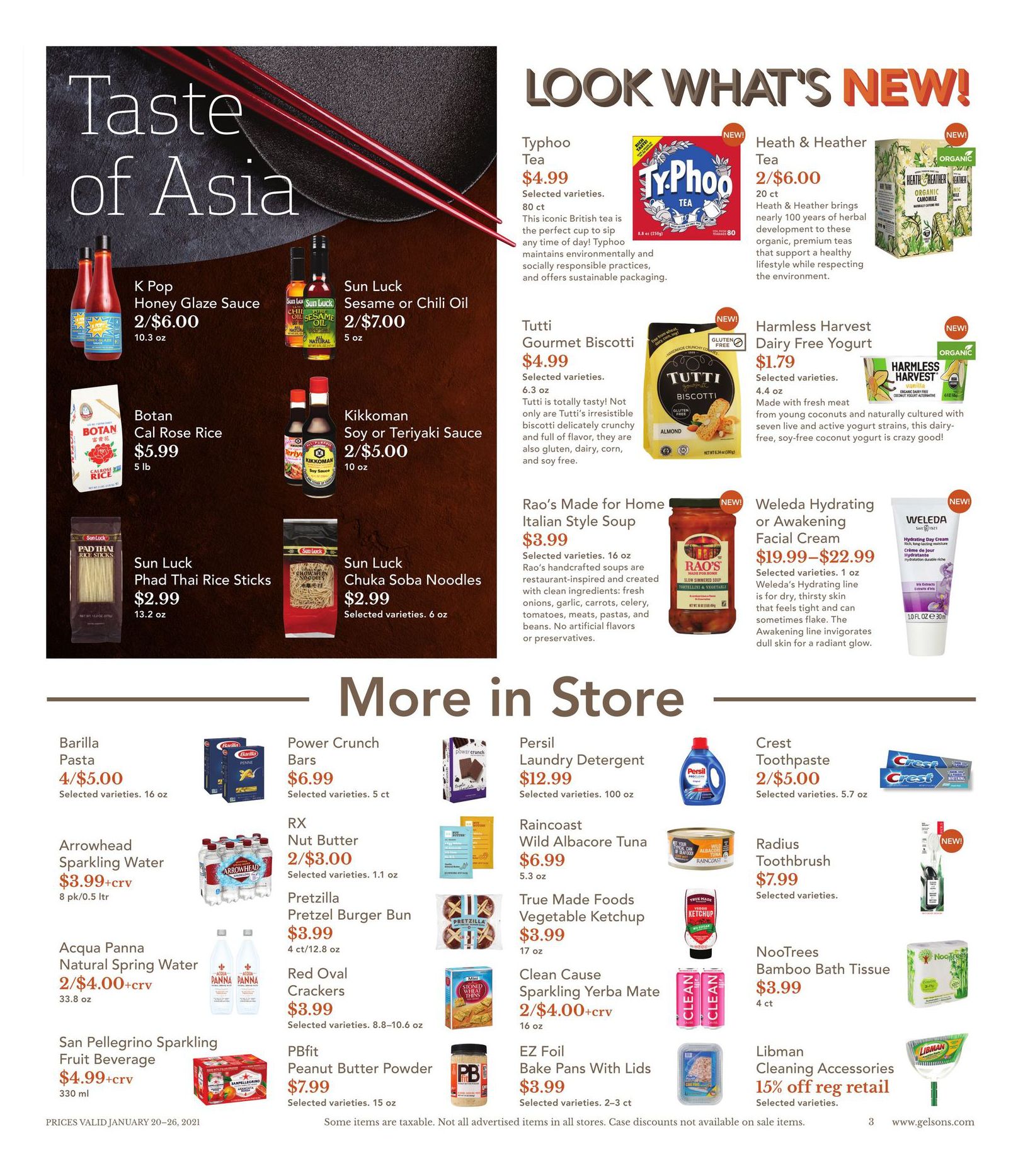 Gelson's Weekly Ad Flyer January 20 to January 26, 2021