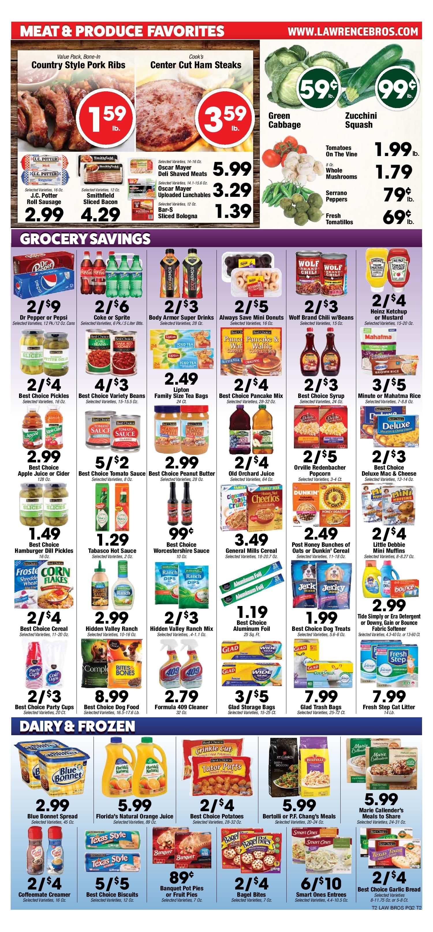 Lawrence Bros Weekly Ad Flyer January 20 to January 26, 2021