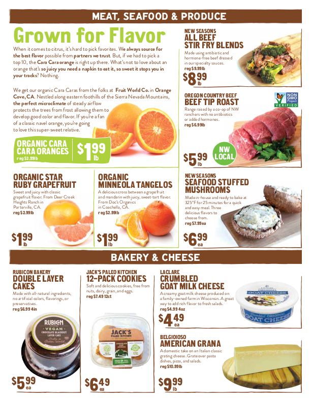 New Seasons Market (OR) Weekly Ad Flyer January 20 to January 26, 2021