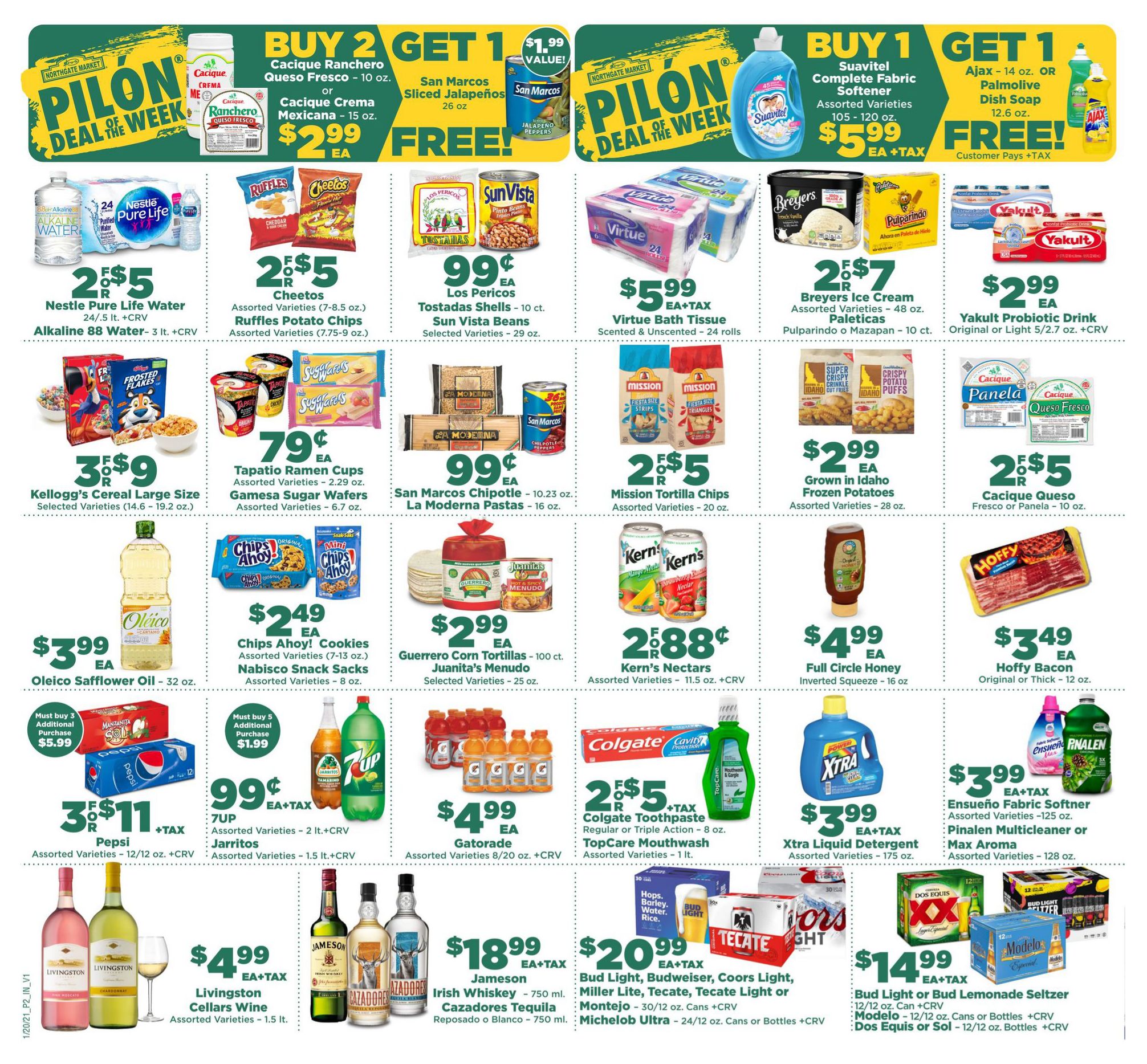 Northgate Market Weekly Ad Flyer January 20 to January 26, 2021