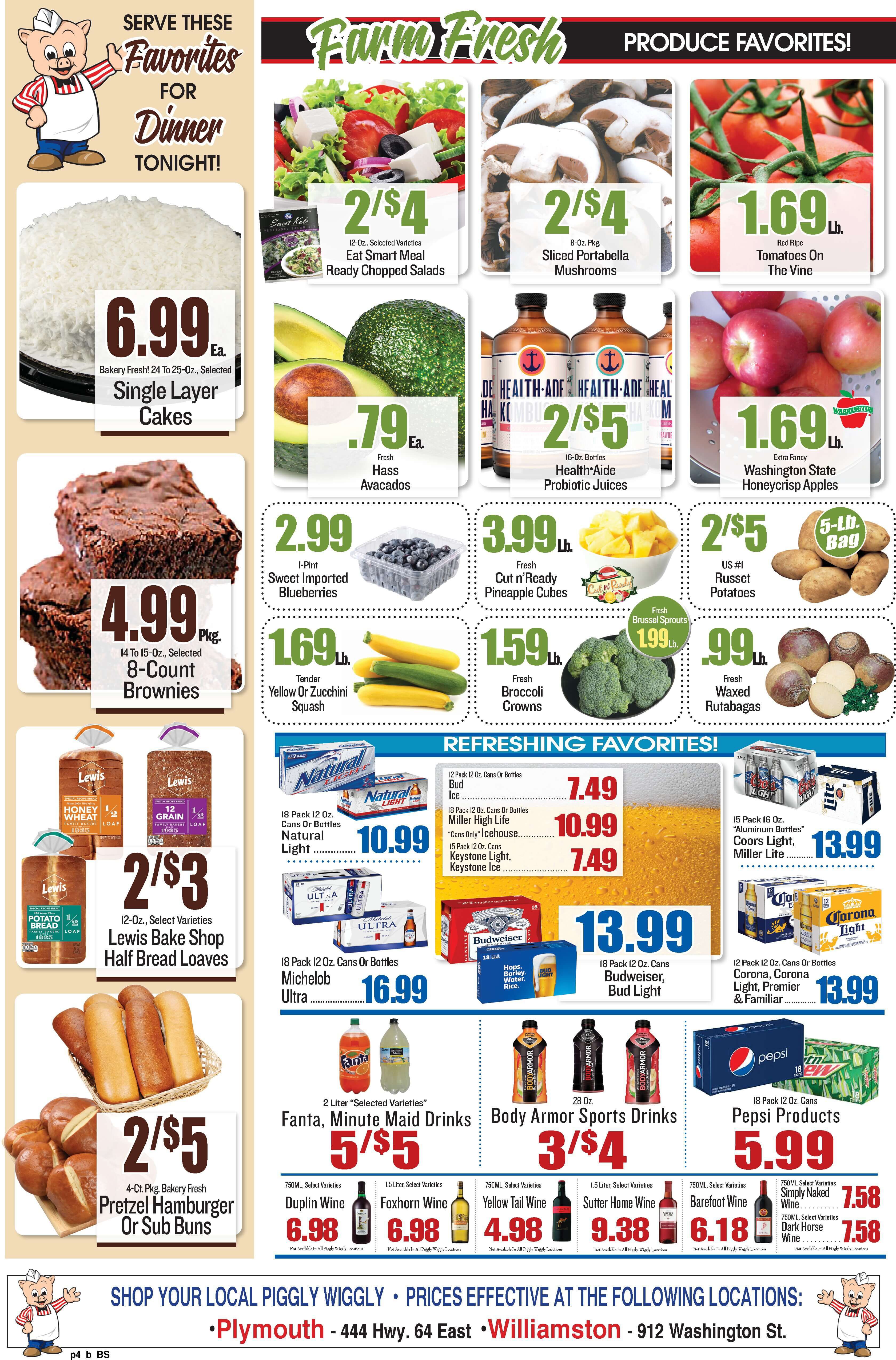 Piggly Wiggly (NC) Weekly Ad Flyer January 20 to January 26, 2021