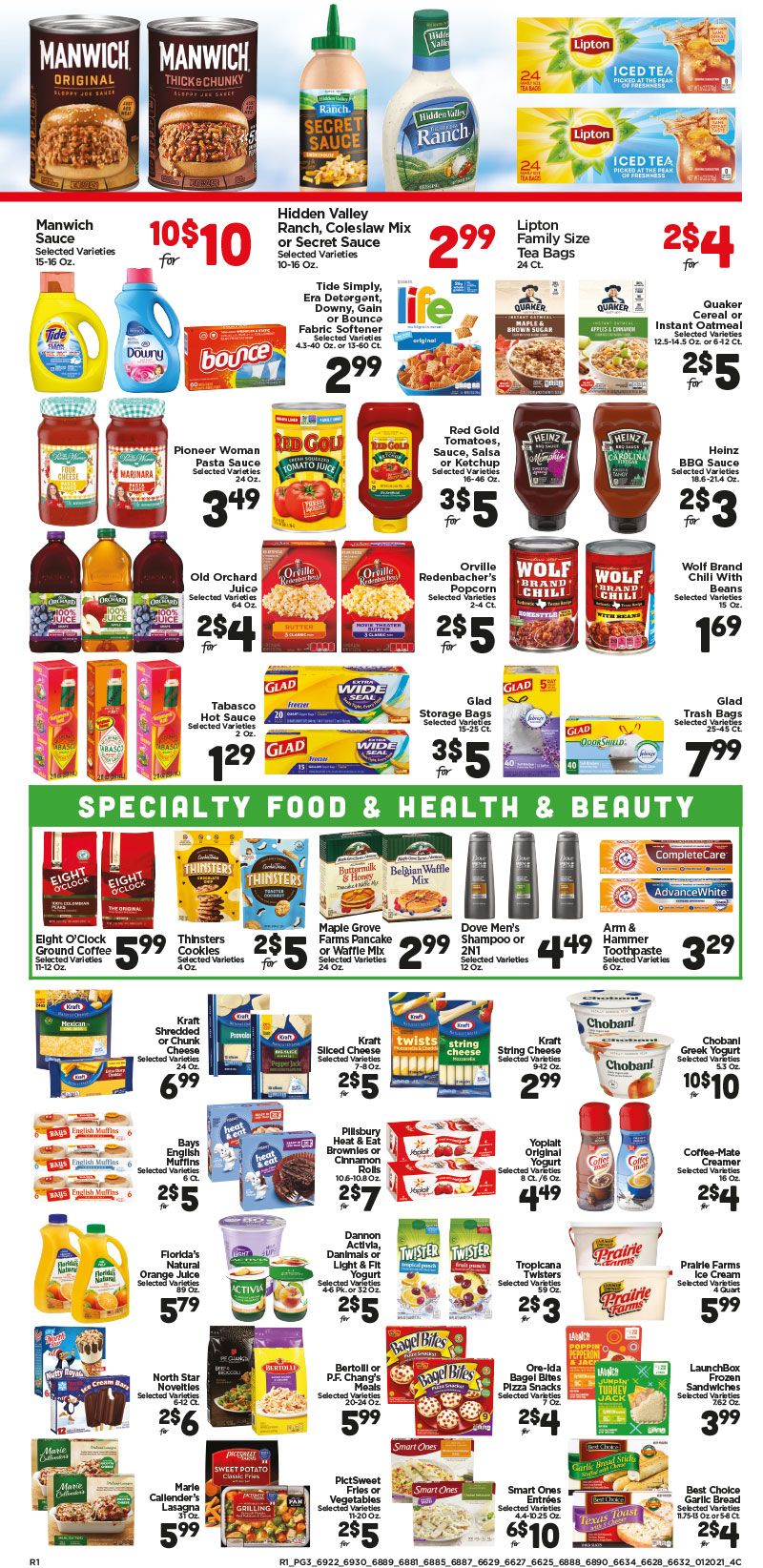 Ramey's Weekly Ad Flyer January 20 to January 26, 2021