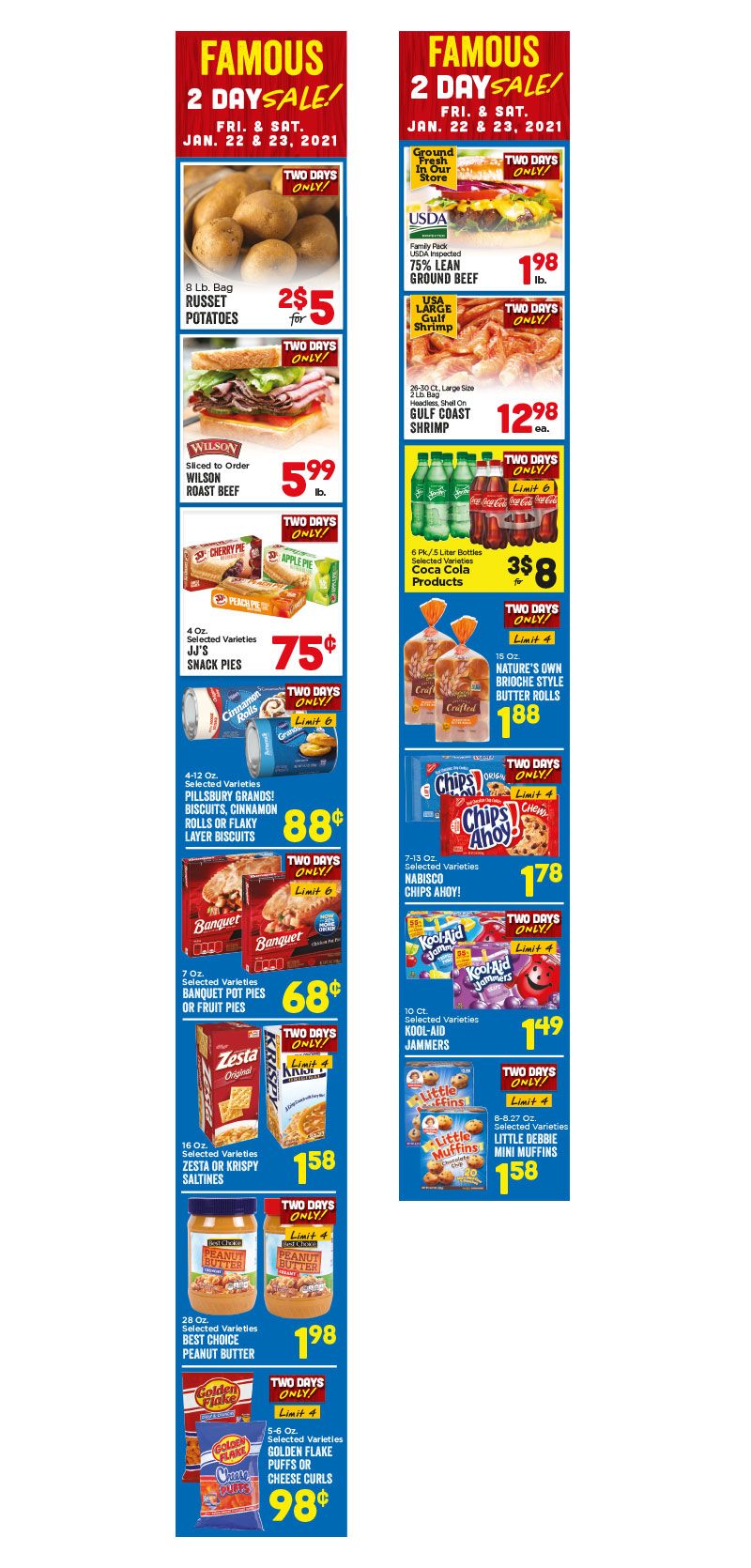 Ramey's Weekly Ad Flyer January 20 to January 26, 2021