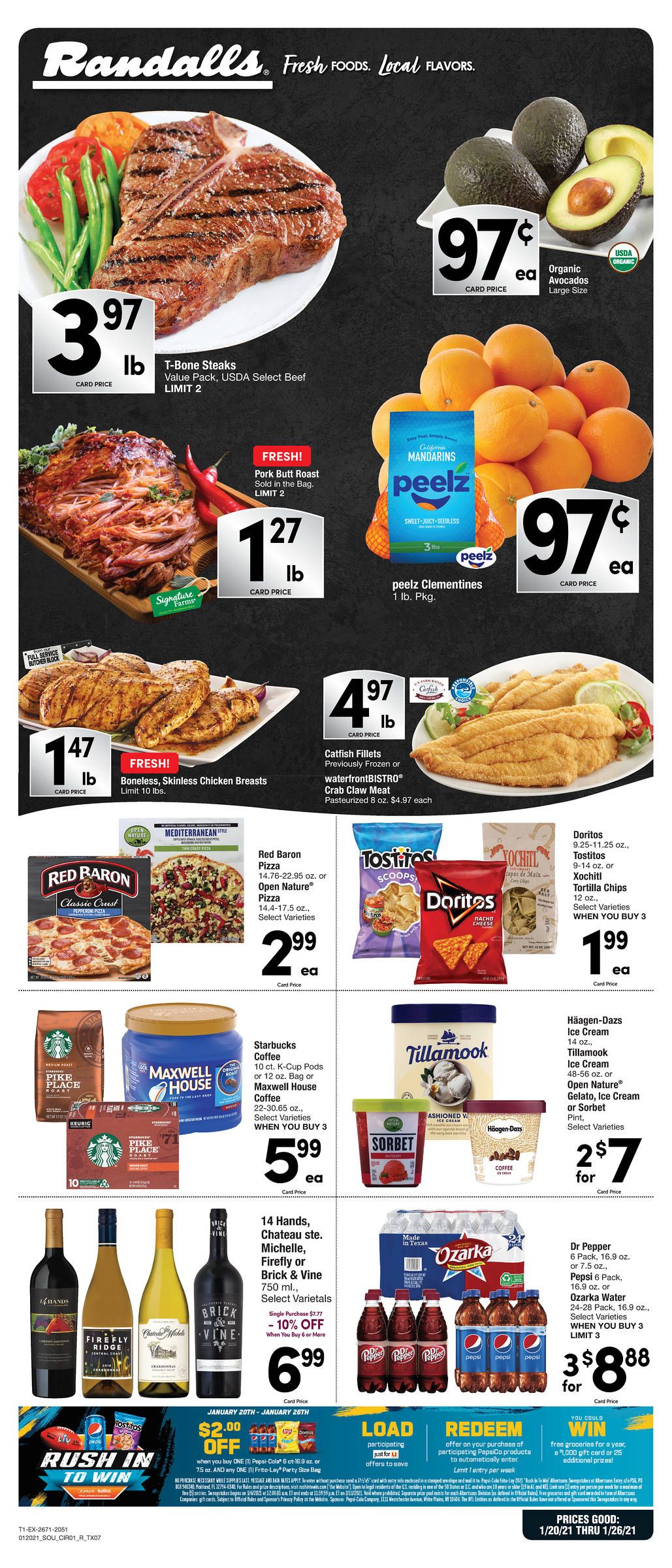 Randalls Weekly Ad Flyer January 20 to January 26, 2021