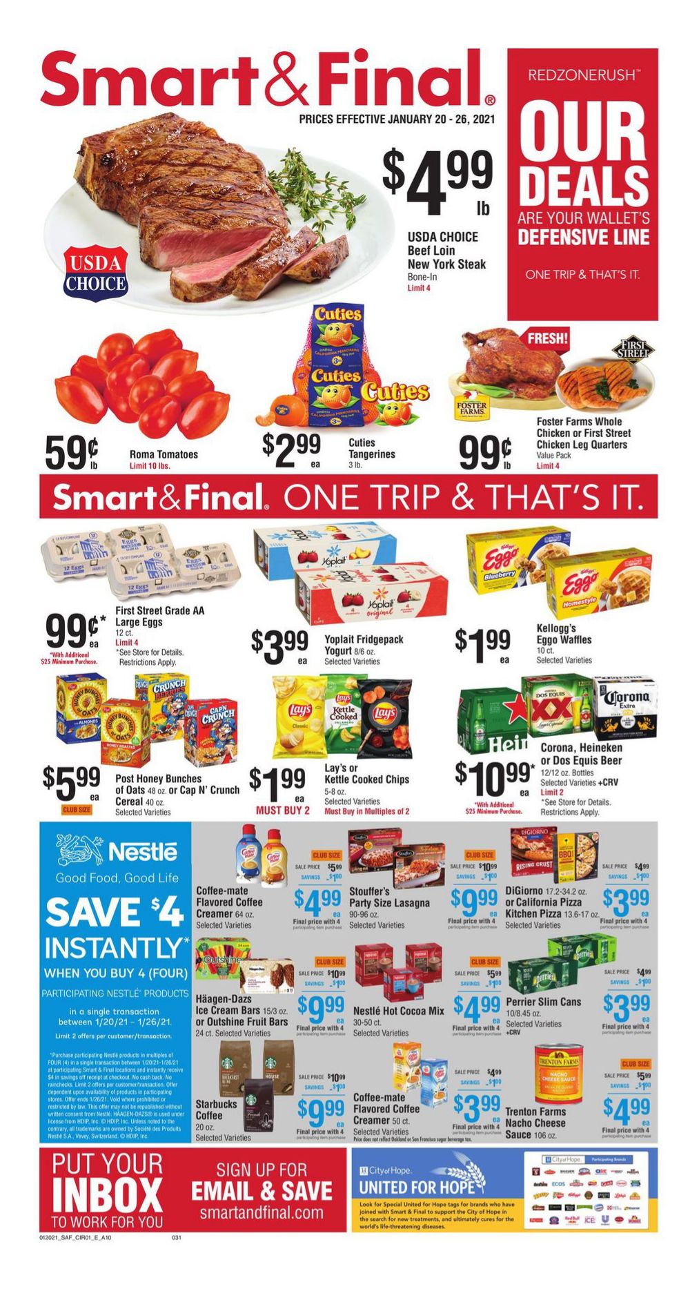 Smart & Final Weekly Ad Flyer January 20 to January 26, 2021