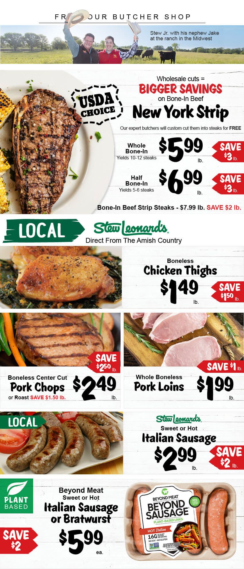 Stew Leonard's Weekly Ad Flyer January 20 to January 26, 2021