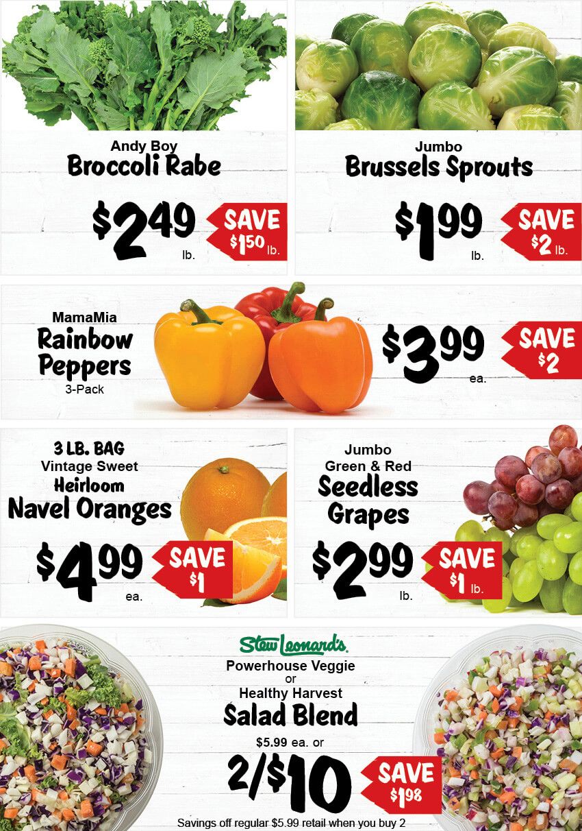 Stew Leonard's Weekly Ad Flyer January 20 to January 26, 2021