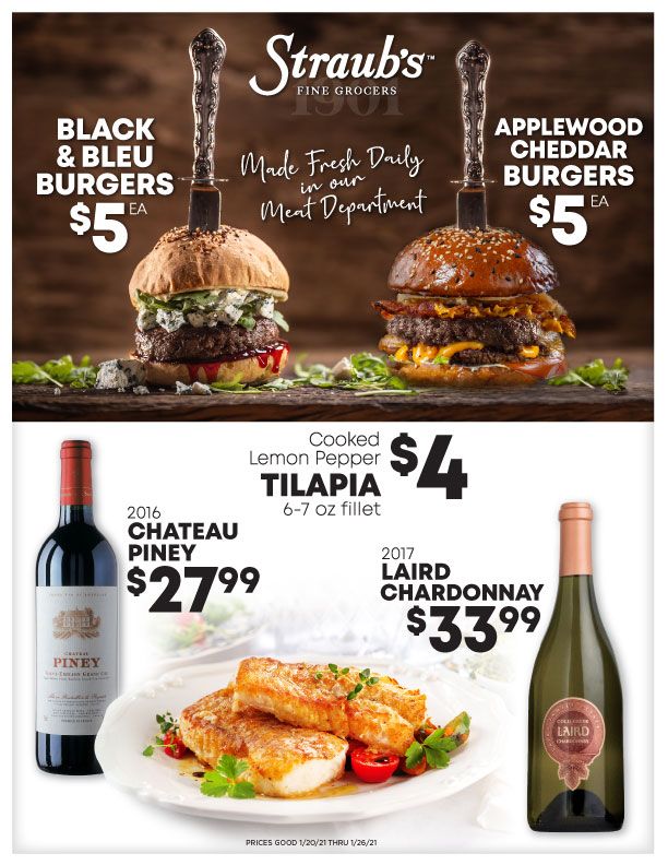 Straub's Weekly Ad Flyer January 20 to January 26, 2021