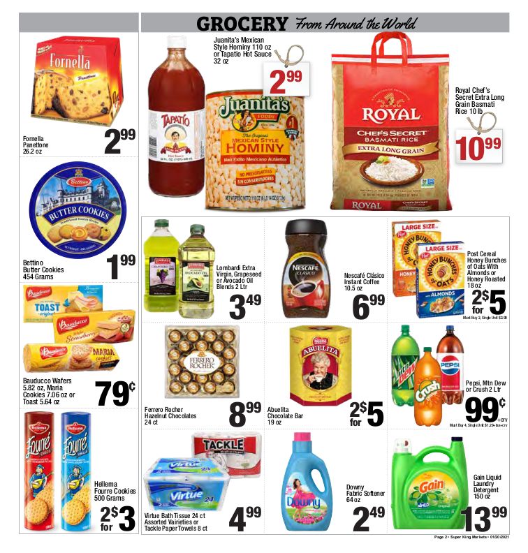 Super King Markets Weekly Ad Flyer January 20 to January 26, 2021