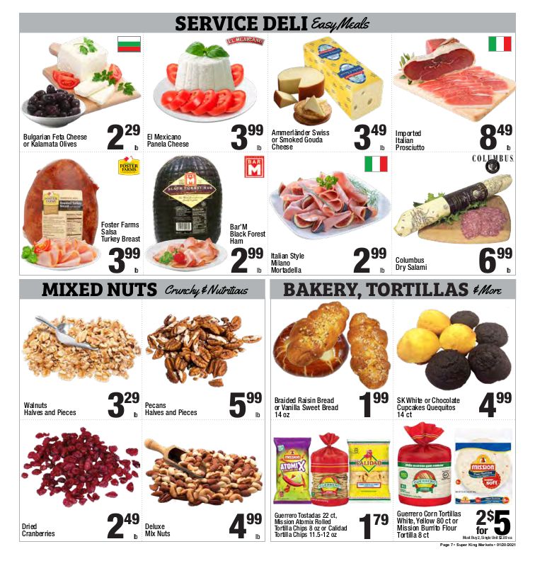Super King Markets Weekly Ad Flyer January 20 to January 26, 2021