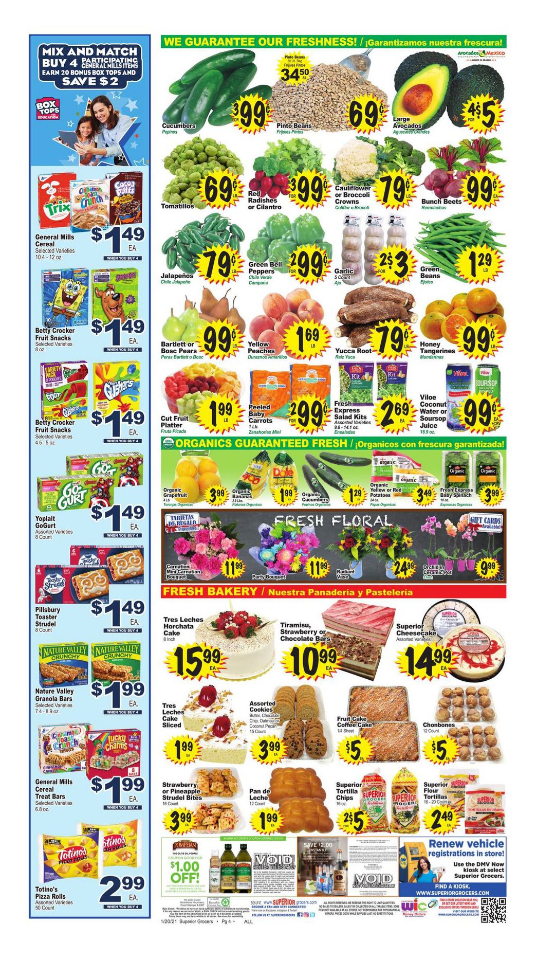 Superior Grocers Weekly Ad Flyer January 20 to January 26, 2021