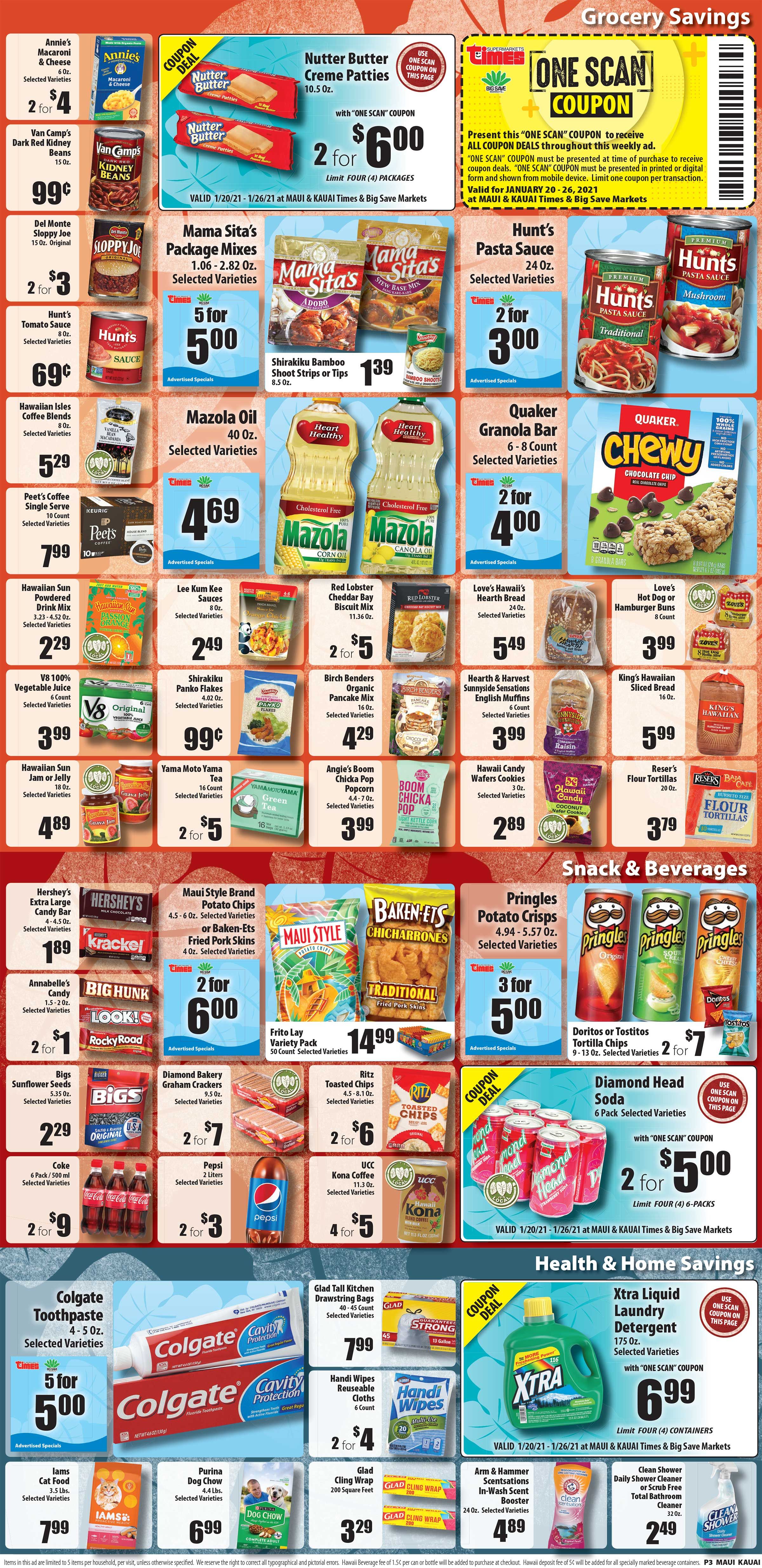 Times Supermarkets Weekly Ad Flyer January 20 to January 26, 2021