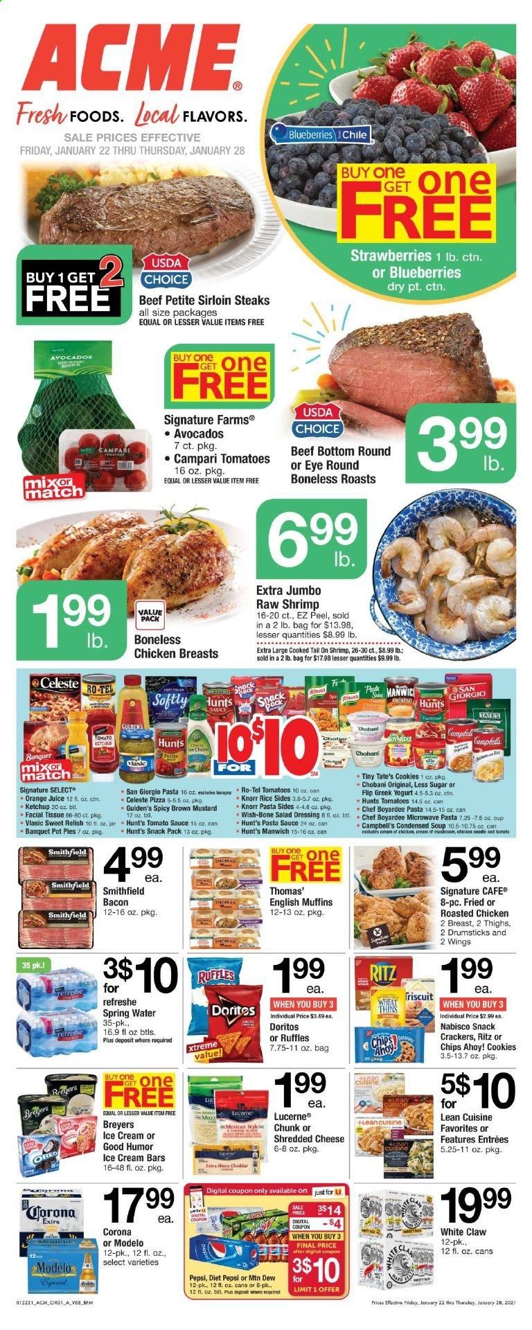 ACME Weekly Ad Flyer January 22 to January 28