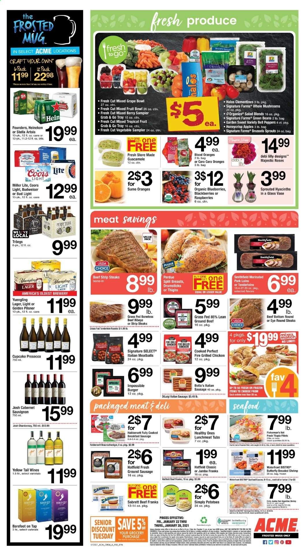 ACME Weekly Ad Flyer January 22 to January 28