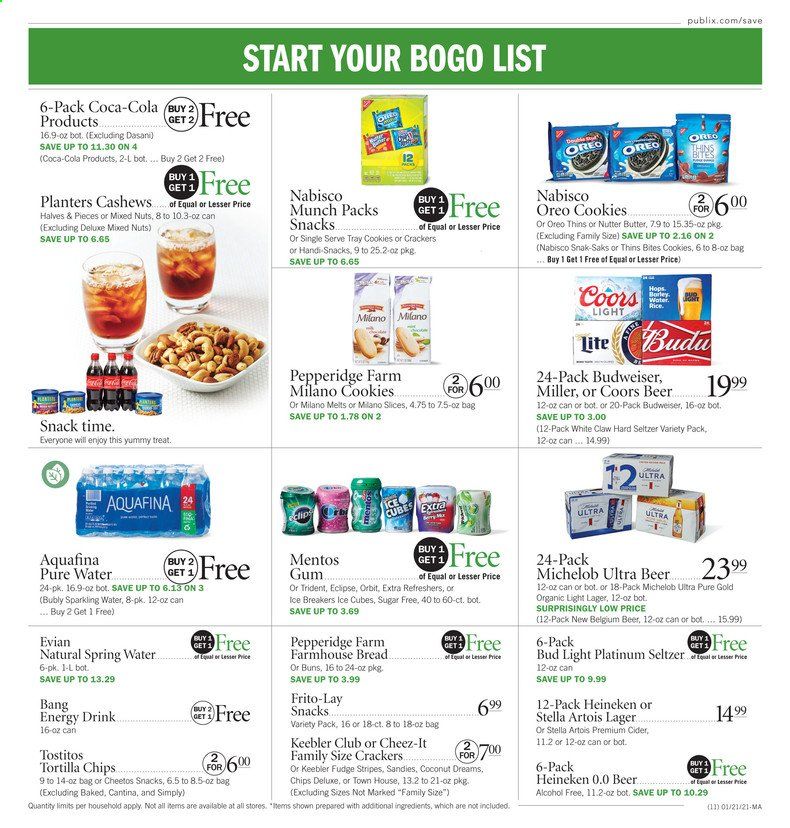 Publix (AL, FL, GA, NC, SC, TN, VA) Weekly Ad Flyer January 21 to January 27