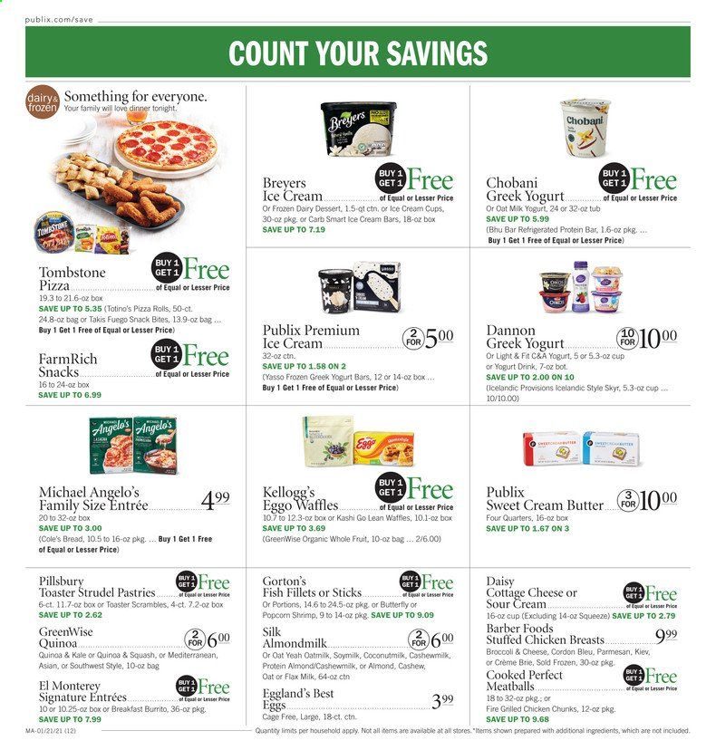Publix (AL, FL, GA, NC, SC, TN, VA) Weekly Ad Flyer January 21 to January 27