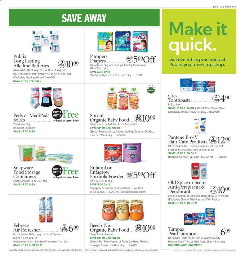 Publix (AL, FL, GA, NC, SC, TN, VA) Weekly Ad Flyer January 21 to January 27