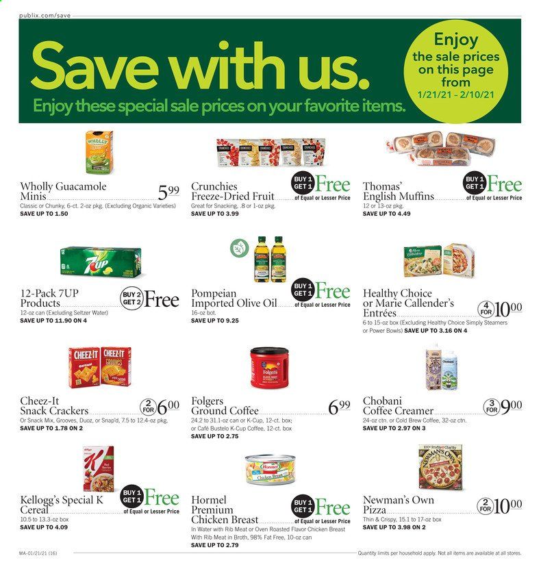 Publix (AL, FL, GA, NC, SC, TN, VA) Weekly Ad Flyer January 21 to January 27