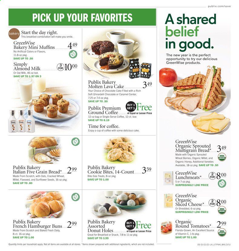 Publix (AL, FL, GA, NC, SC, TN, VA) Weekly Ad Flyer January 21 to January 27