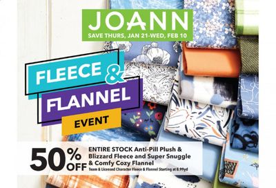JOANN Weekly Ad Flyer January 21 to February 10