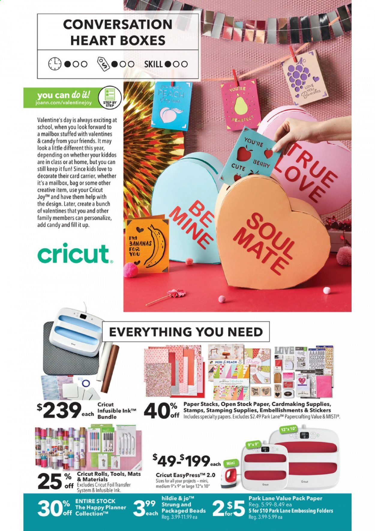 JOANN Weekly Ad Flyer January 21 to February 10