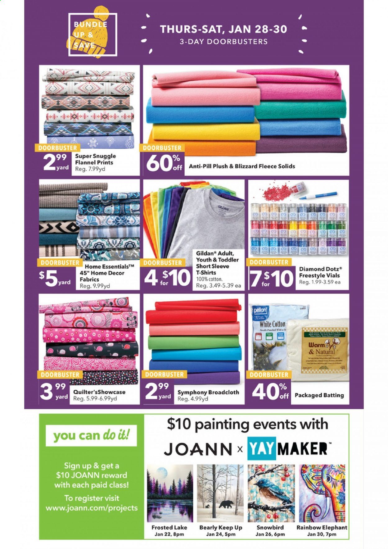 JOANN Weekly Ad Flyer January 21 to February 10