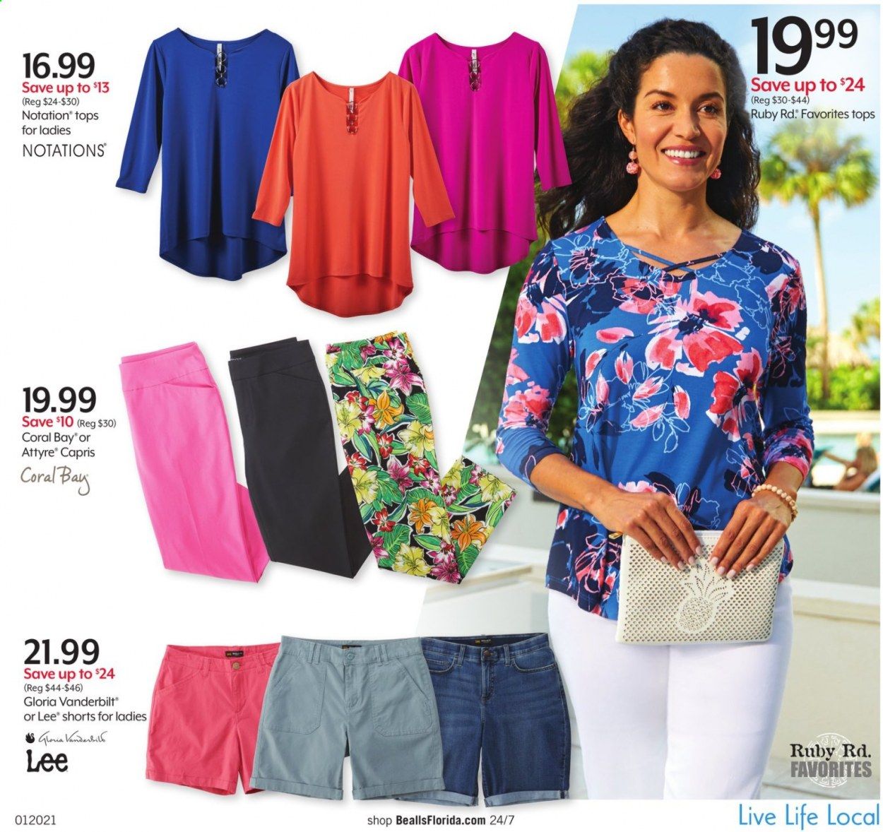 Bealls Florida Weekly Ad Flyer January 20 to January 26