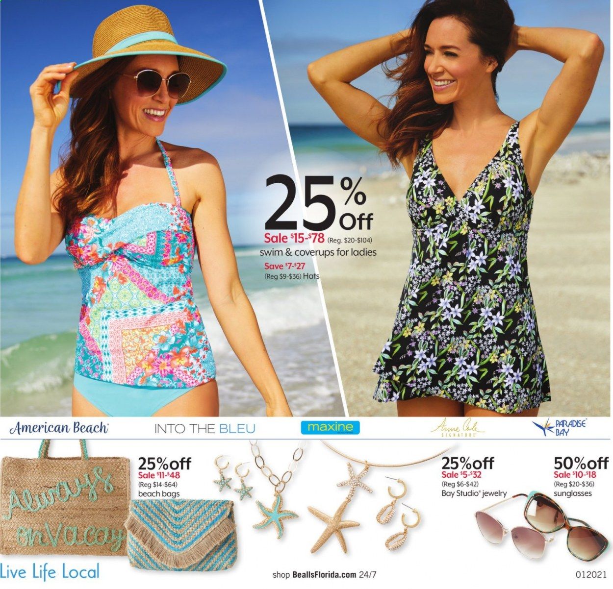 Bealls Florida Weekly Ad Flyer January 20 to January 26