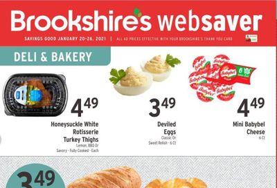 Brookshires Weekly Ad Flyer January 20 to January 26