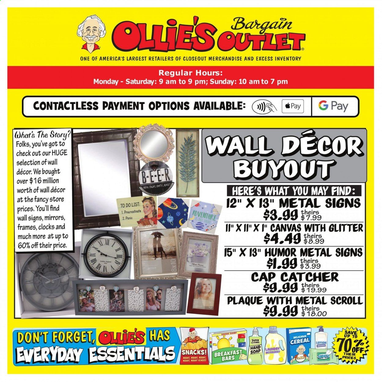 Ollie's Bargain Outlet Weekly Ad Flyer January 21 to January 27