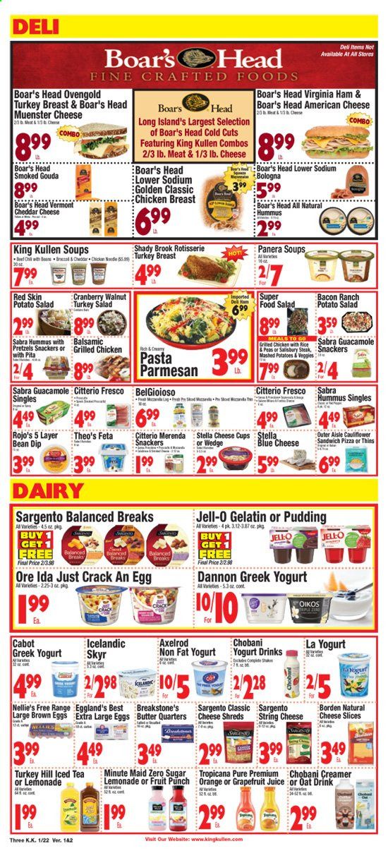 King Kullen Weekly Ad Flyer January 22 to January 28