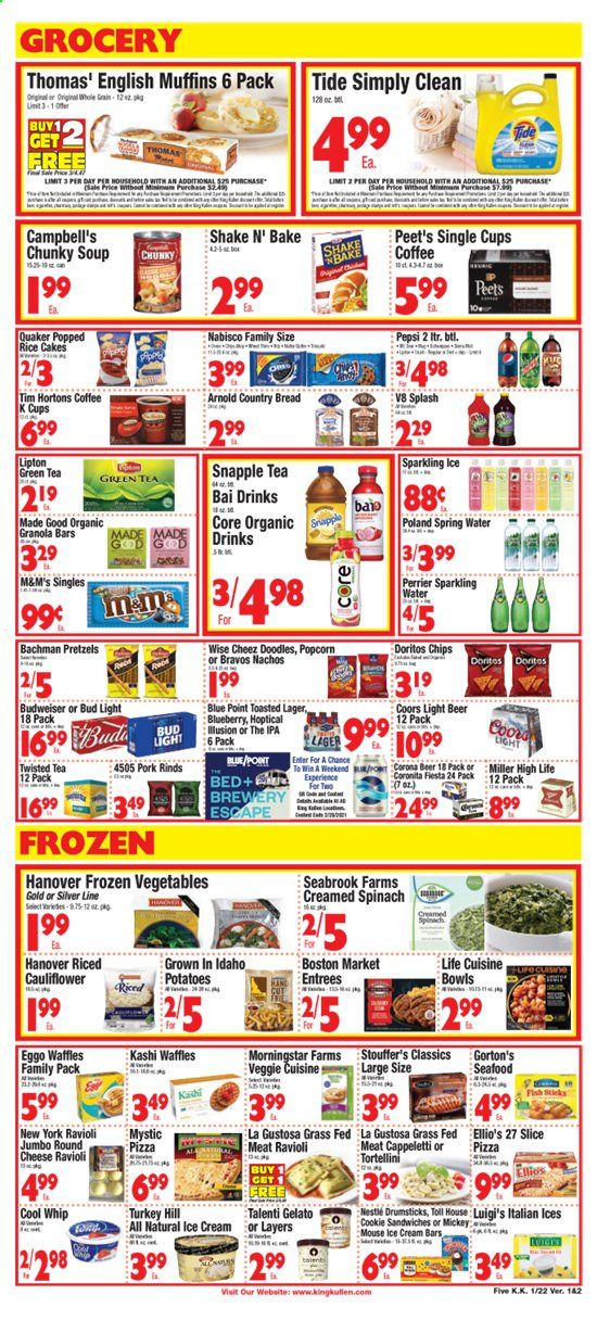 King Kullen Weekly Ad Flyer January 22 to January 28