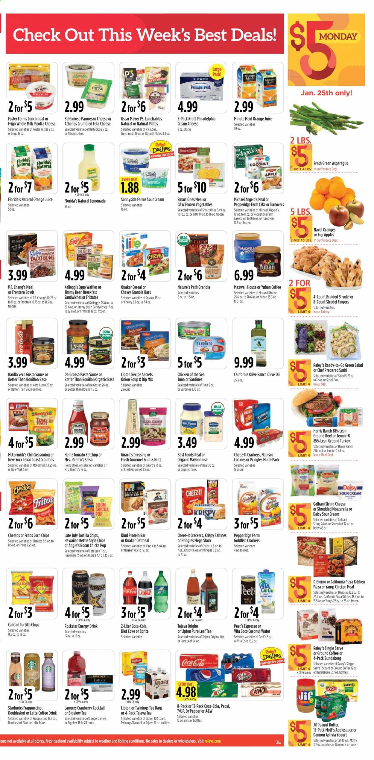 Raley's (CA, NV) Weekly Ad Flyer January 20 to January 26