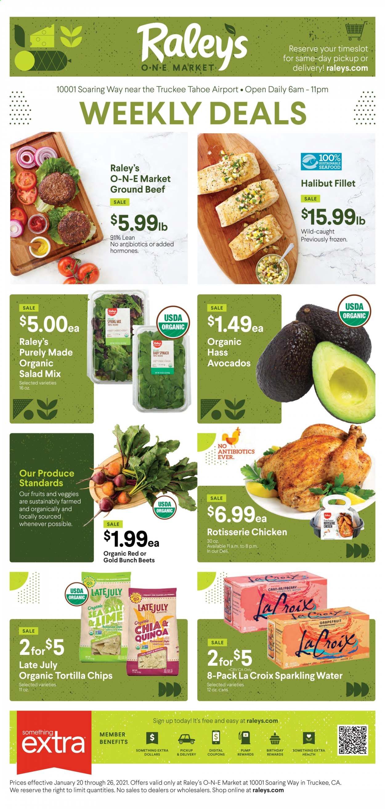 Raley's (CA) Weekly Ad Flyer January 20 to January 26