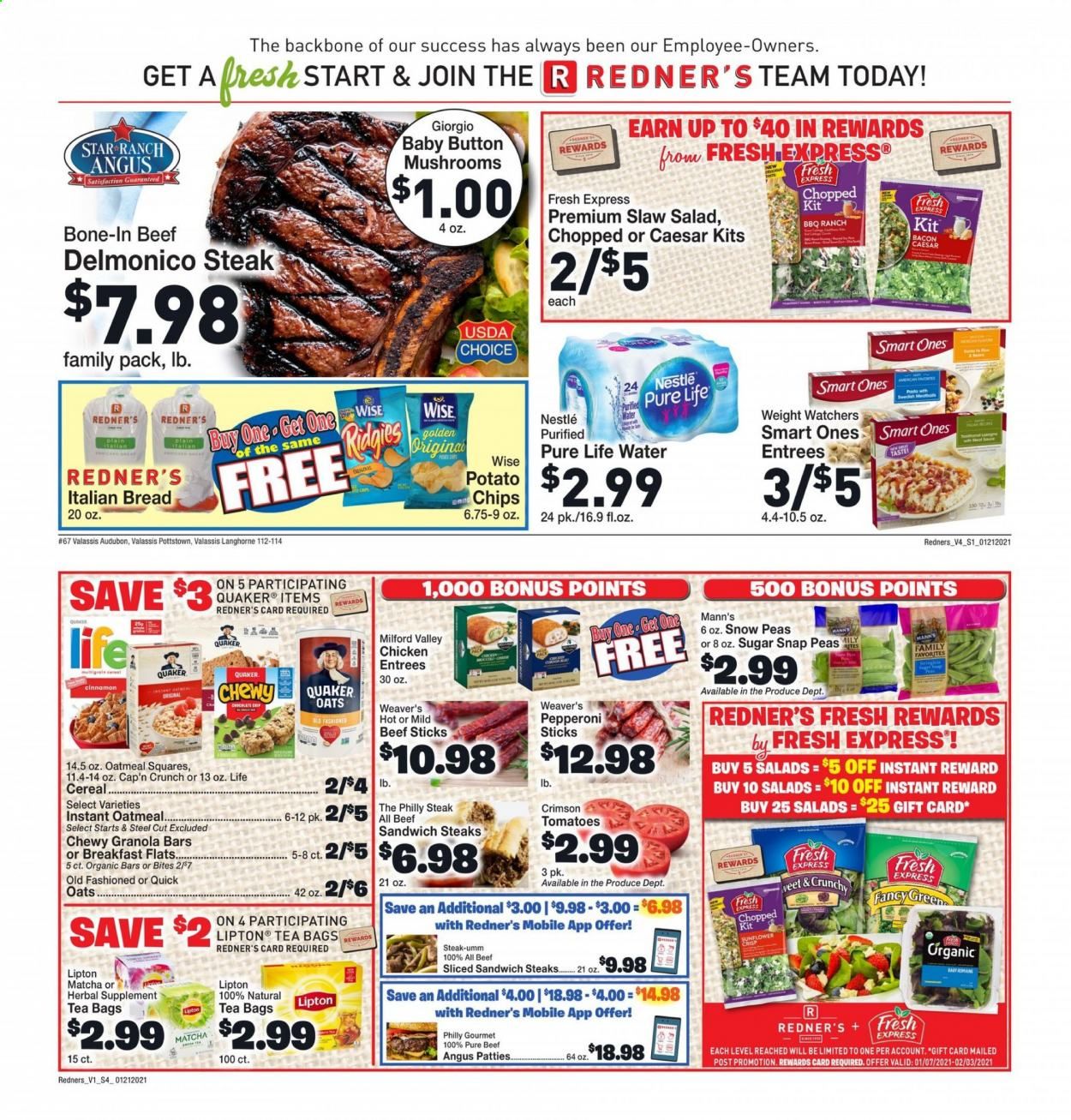 Redner's Markets Weekly Ad Flyer January 21 to January 27