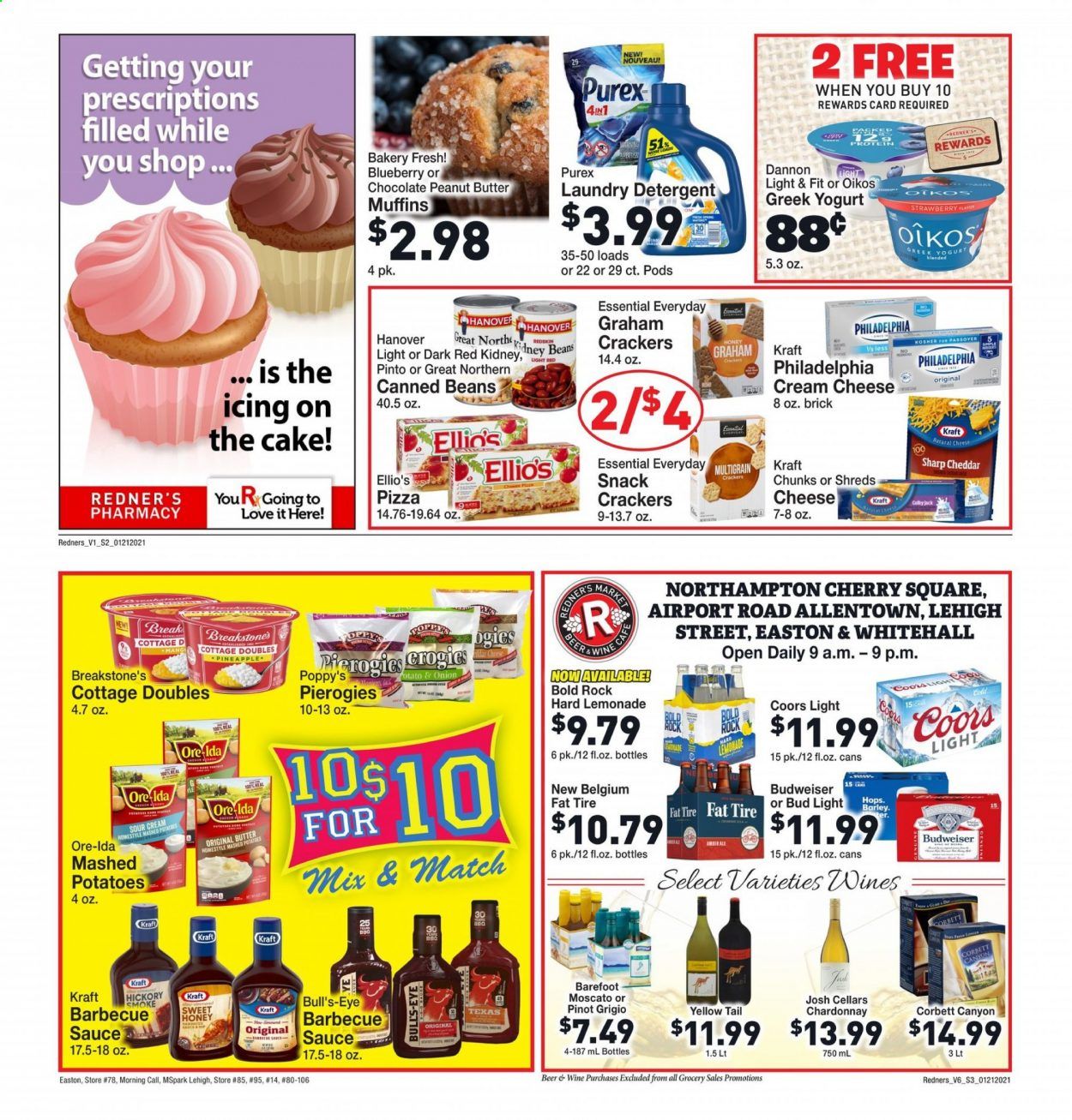 Redner's Markets Weekly Ad Flyer January 21 to January 27