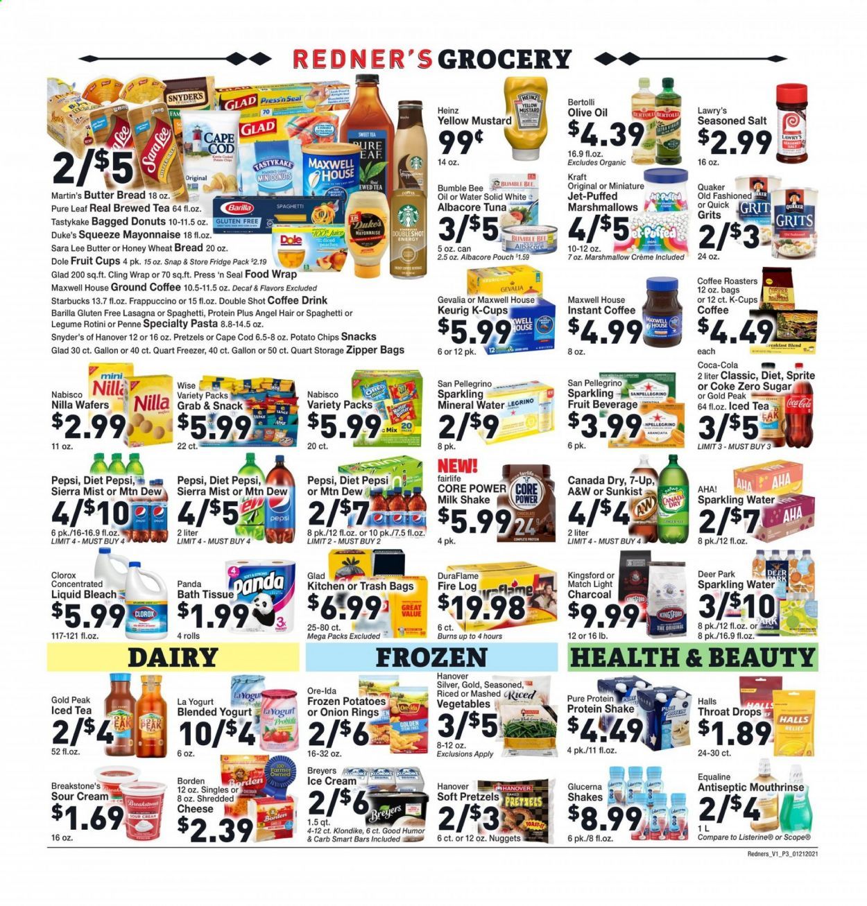 Redner's Markets Weekly Ad Flyer January 21 to January 27