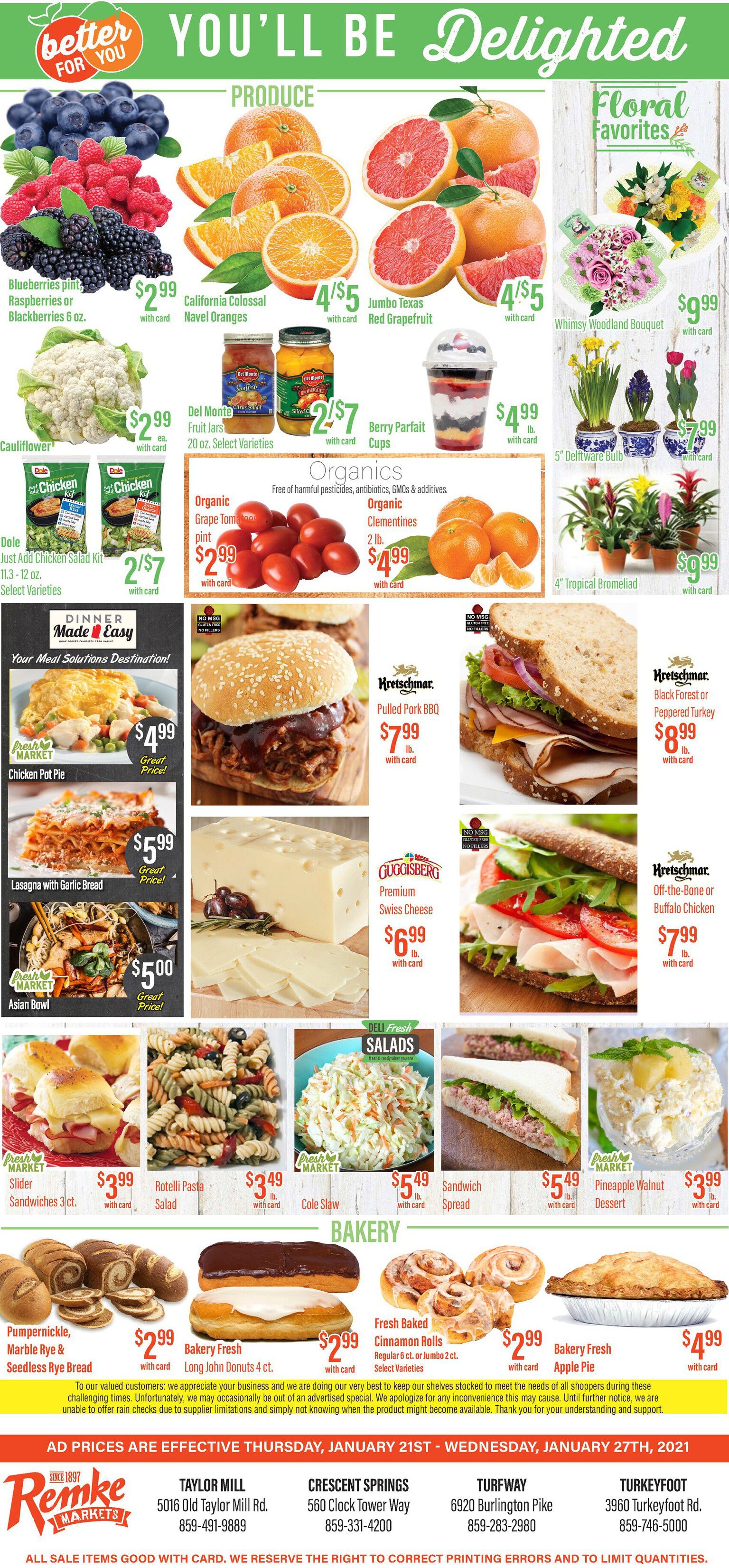 Remke Markets Weekly Ad Flyer January 21 to January 27, 2021
