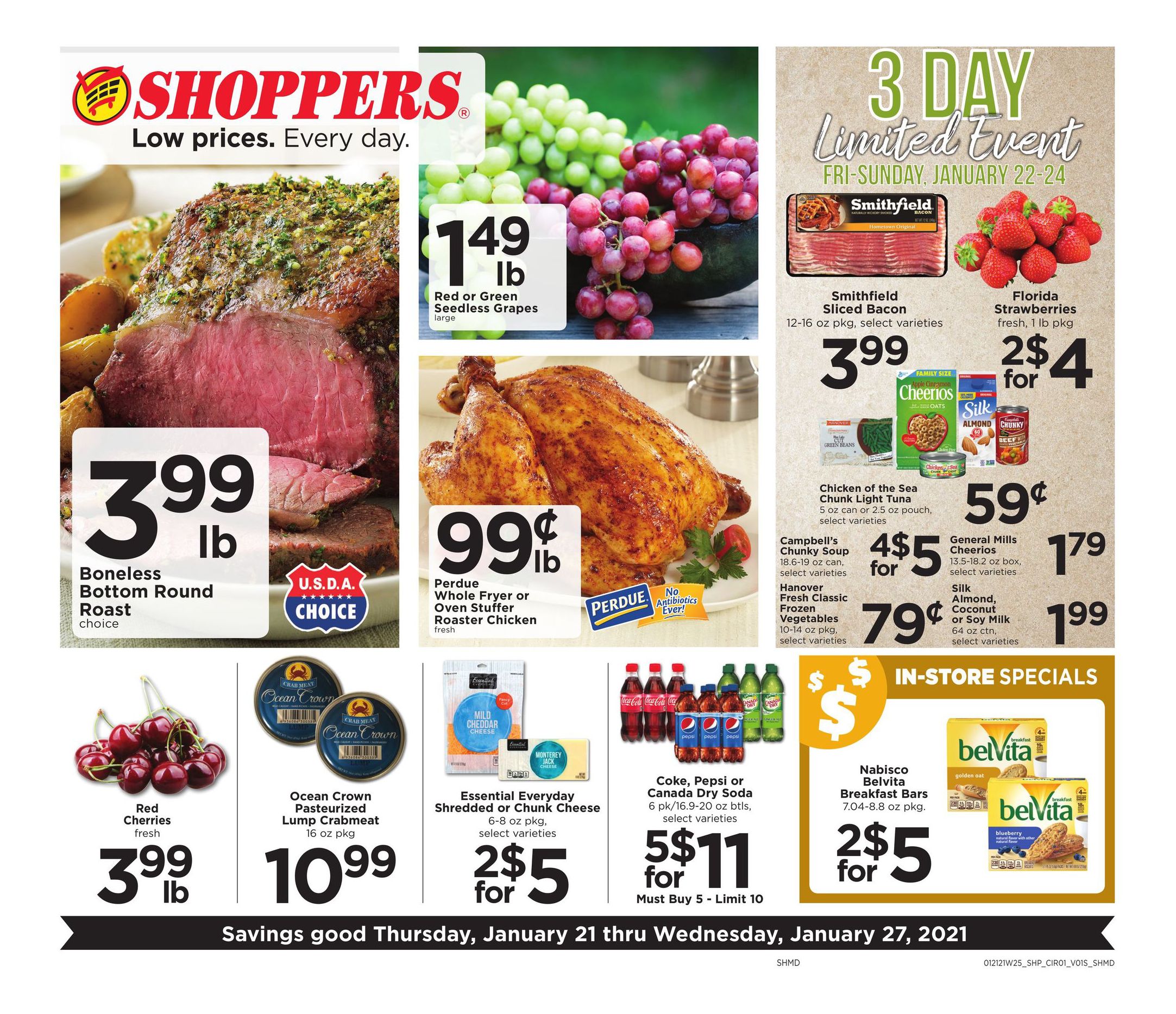 Shoppers Food Weekly Ad Flyer January 21 to January 27, 2021